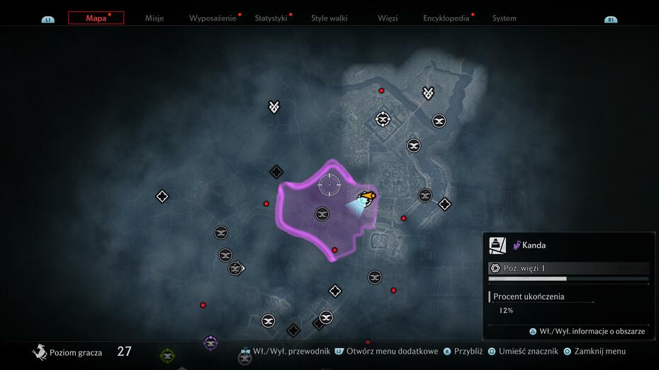 Rise of the Ronin_mapa