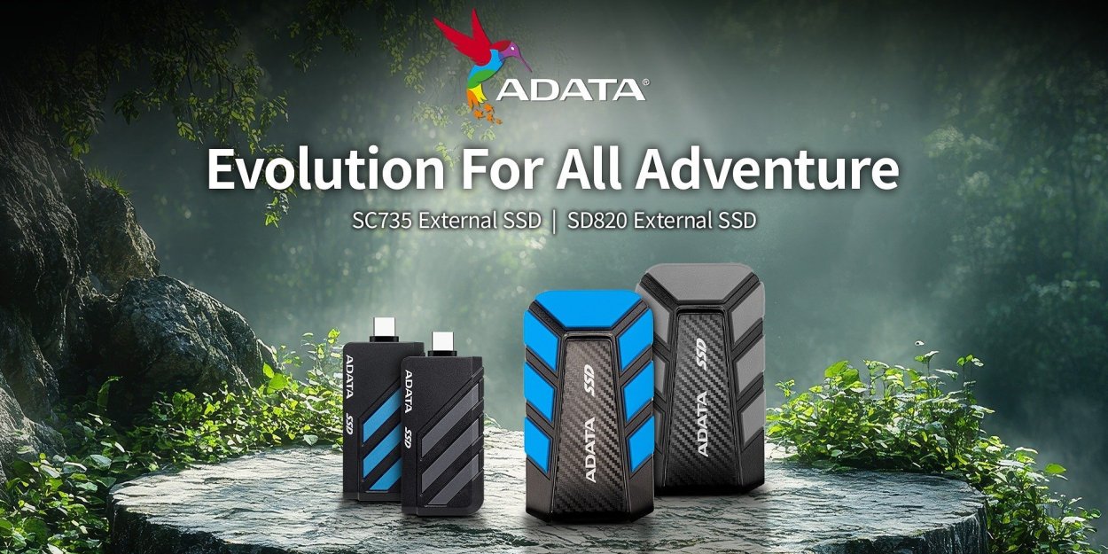 ADATA prezentuje wytrzymałe dyski SSD SD820 i SC735