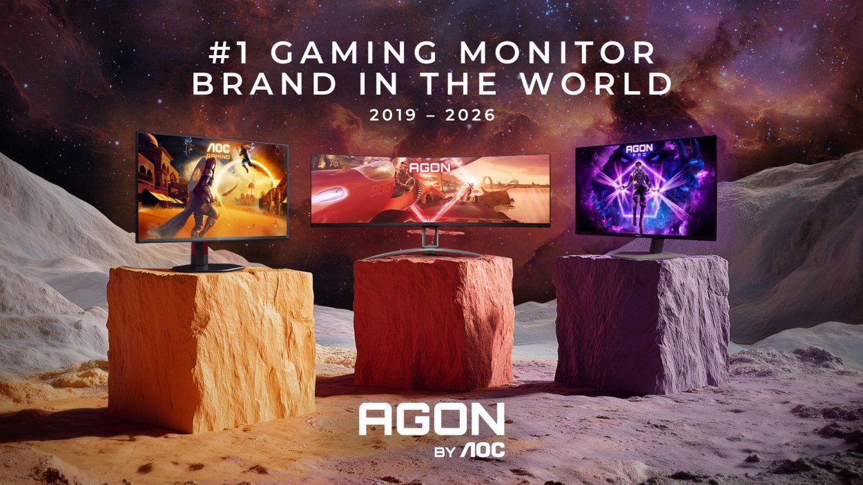 AGON by AOC umacnia pozycję lidera na europejskim rynku monitorów gamingowych