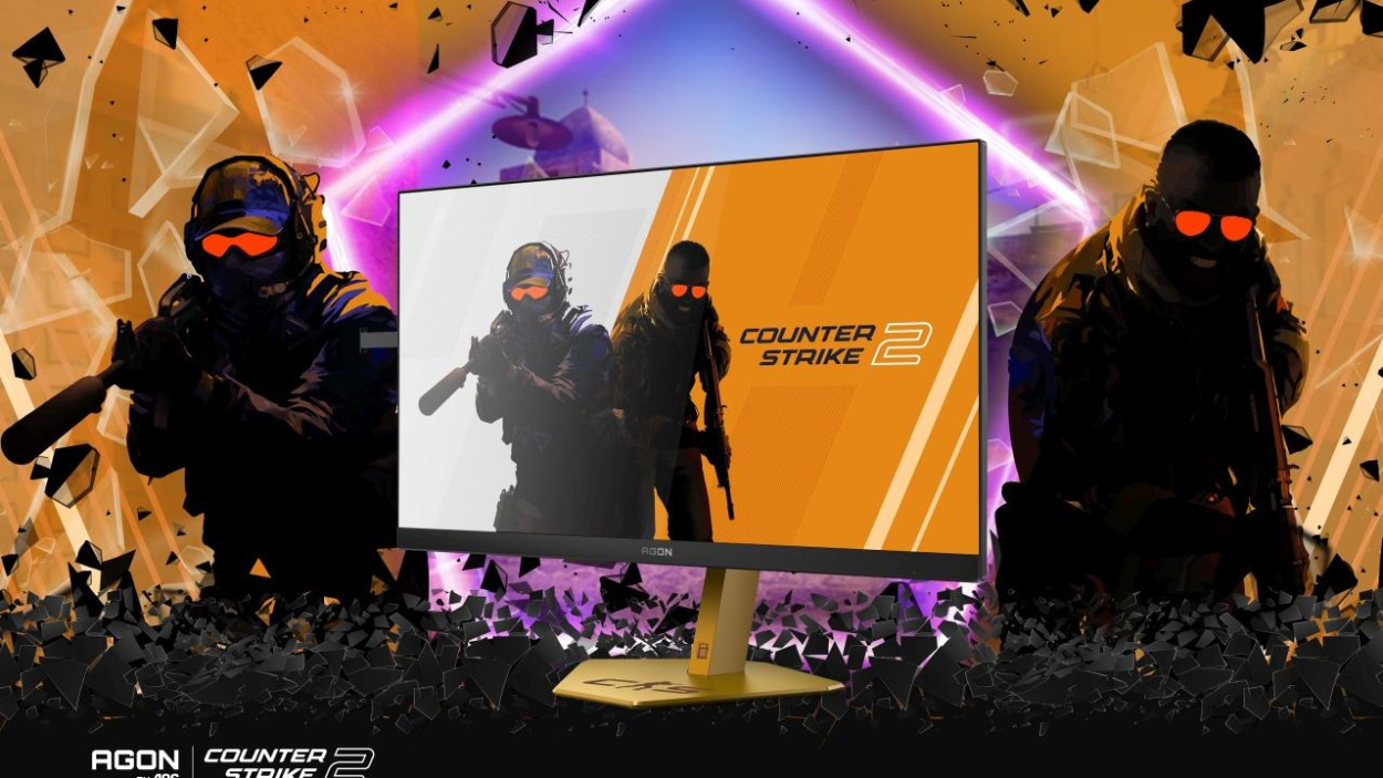 AGON PRO CS24A – monitor stworzony do Counter-Strike 2 z częstotliwością 610 Hz