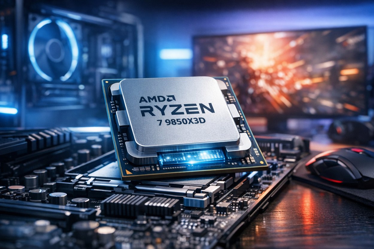 AMD Ryzen 7 9850X3D: nowy król wydajności w grach