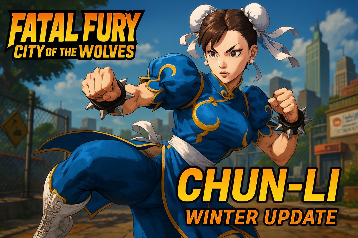 Chun-Li dołącza do FATAL FURY: City of the Wolves w zimowej aktualizacji