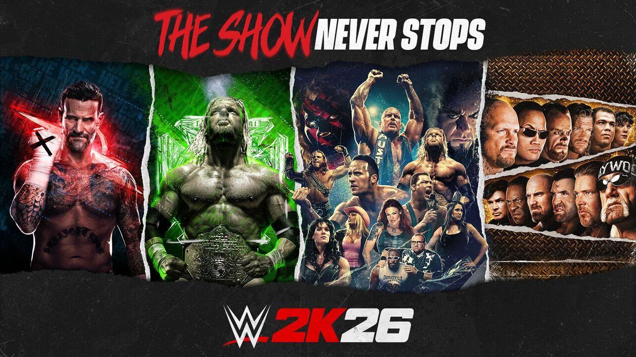 CM Punk na okładce WWE 2K26 z rekordową liczbą zawodników