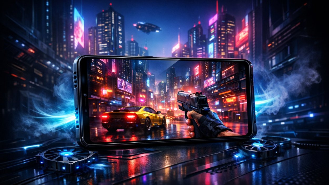 Cyberpunk 2077 działa płynnie na smartfonie Red Magic 11 Pro