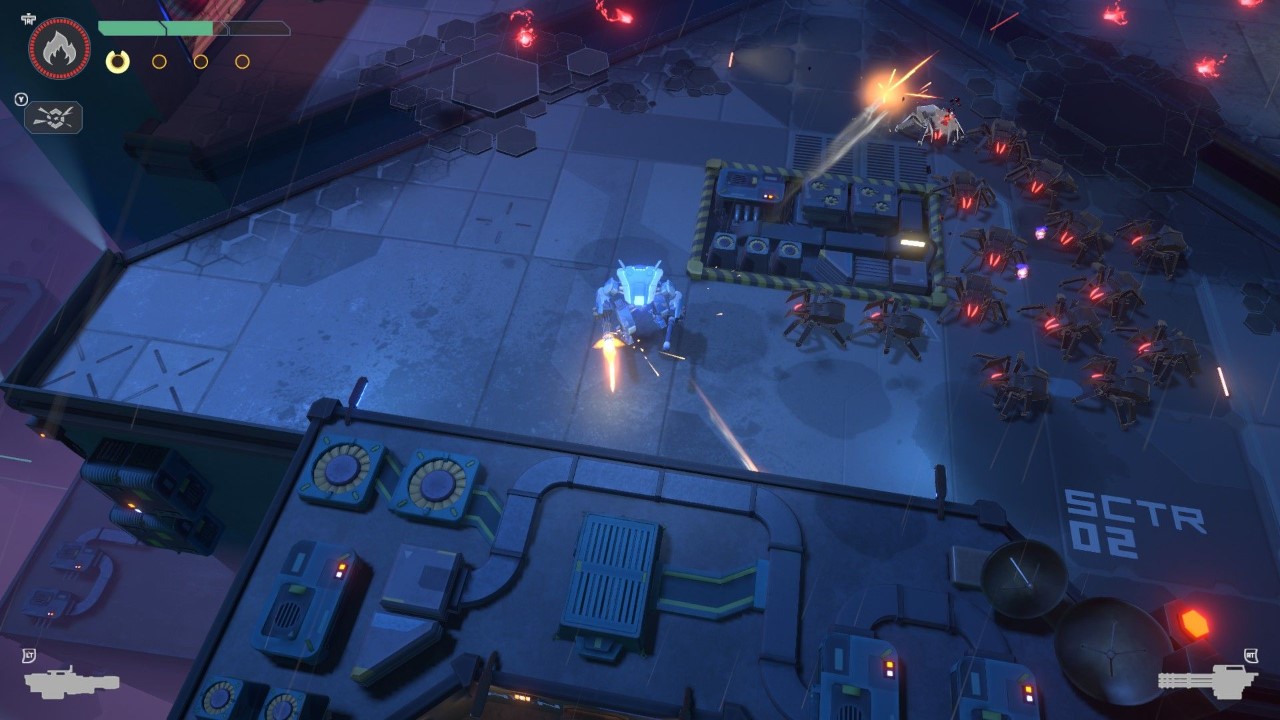 Opinia o wersji demo gry Uragun na Steam Next w lutym 2022 roku - Nadciąga przyjemna strzelanka top-down