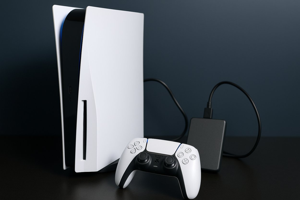 Dlaczego zewnętrzny dysk do PS5 ma ograniczone zastosowanie?