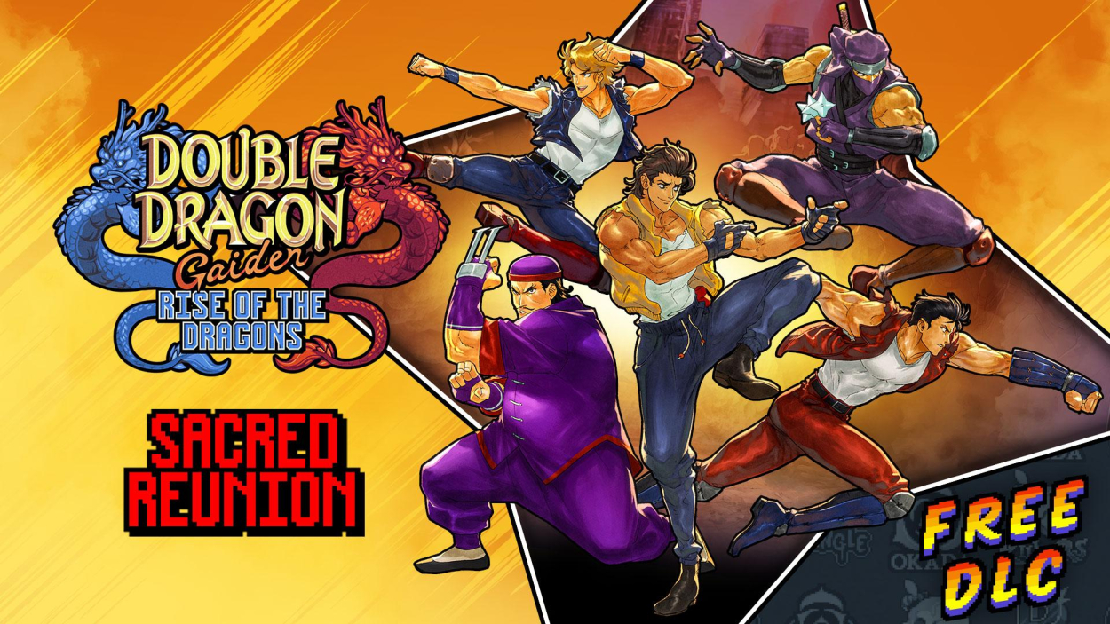 Double Dragon Gaiden: Rise of the Dragons z dwiema nowymi postaciami