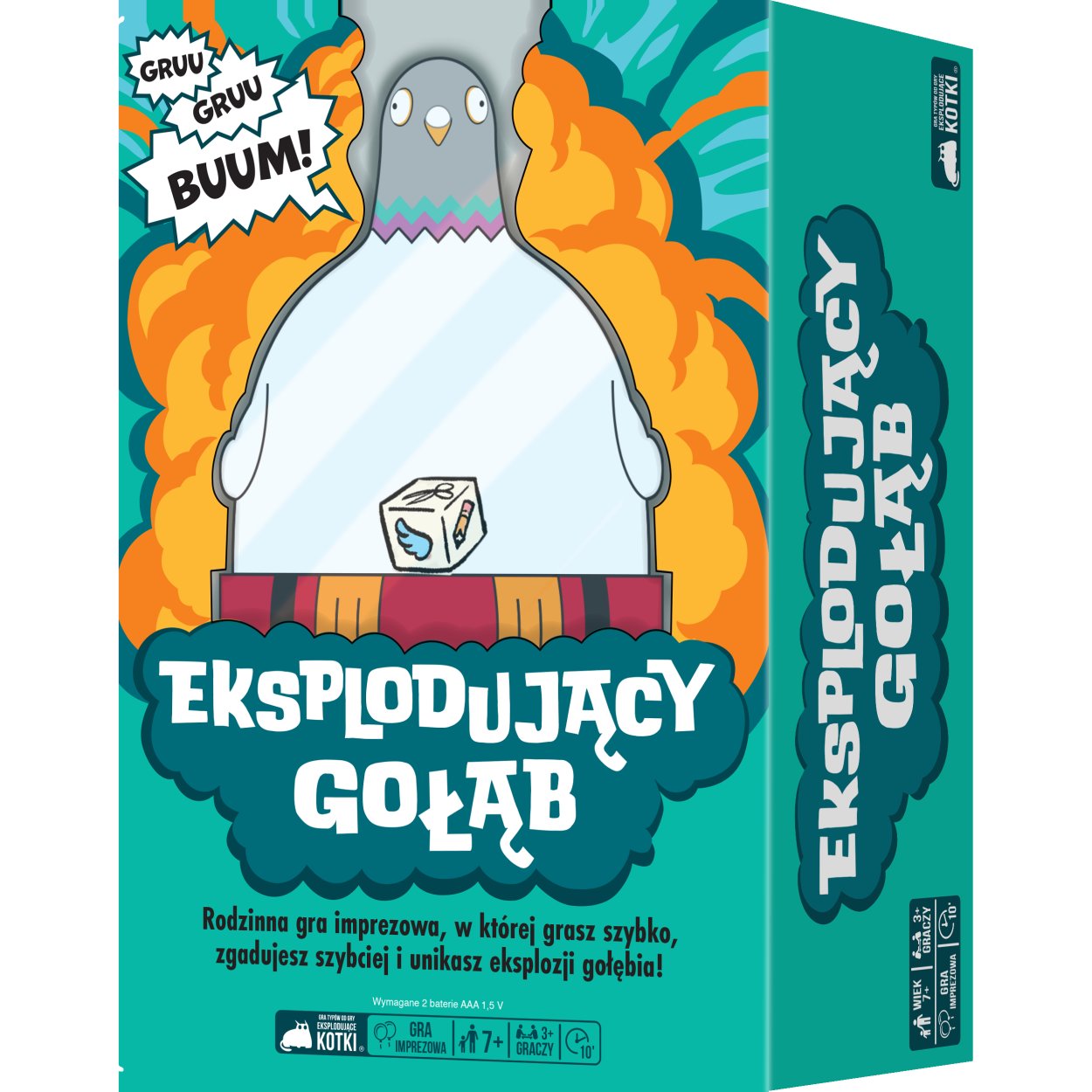 Eksplodujący Gołąb – nowa szybka gra imprezowa od Rebel