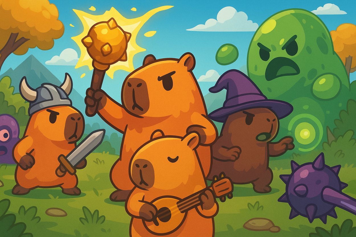 Extremely Powerful Capybaras trafia na PlayStation 5, Xbox Series i Nintendo Switch