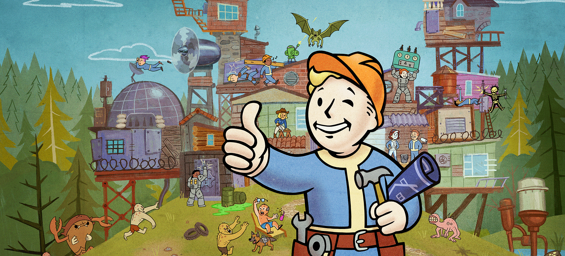 Fallout 76: Aktualizacja Przebudowa C.A.M.P. odświeża budowanie i warsztat