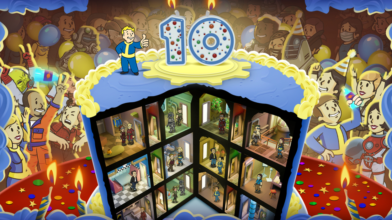Fallout Shelter kończy 10 lat – Bethesda świętuje zniżkami i prezentami