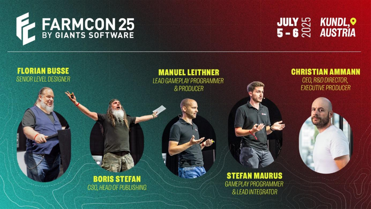 FarmCon 25 – co szykuje GIANTS Software dla fanów Farming Simulator?