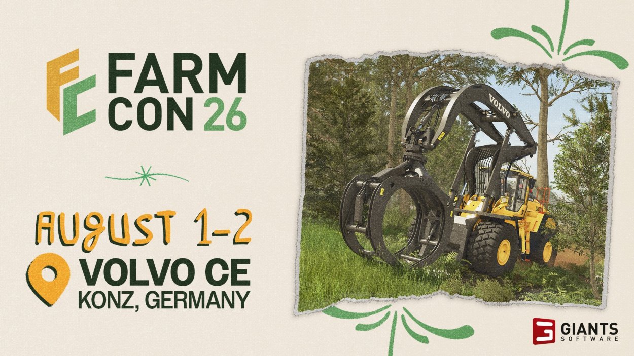 FarmCon 26: dziesiąta edycja wydarzenia Farming Simulator w Niemczech
