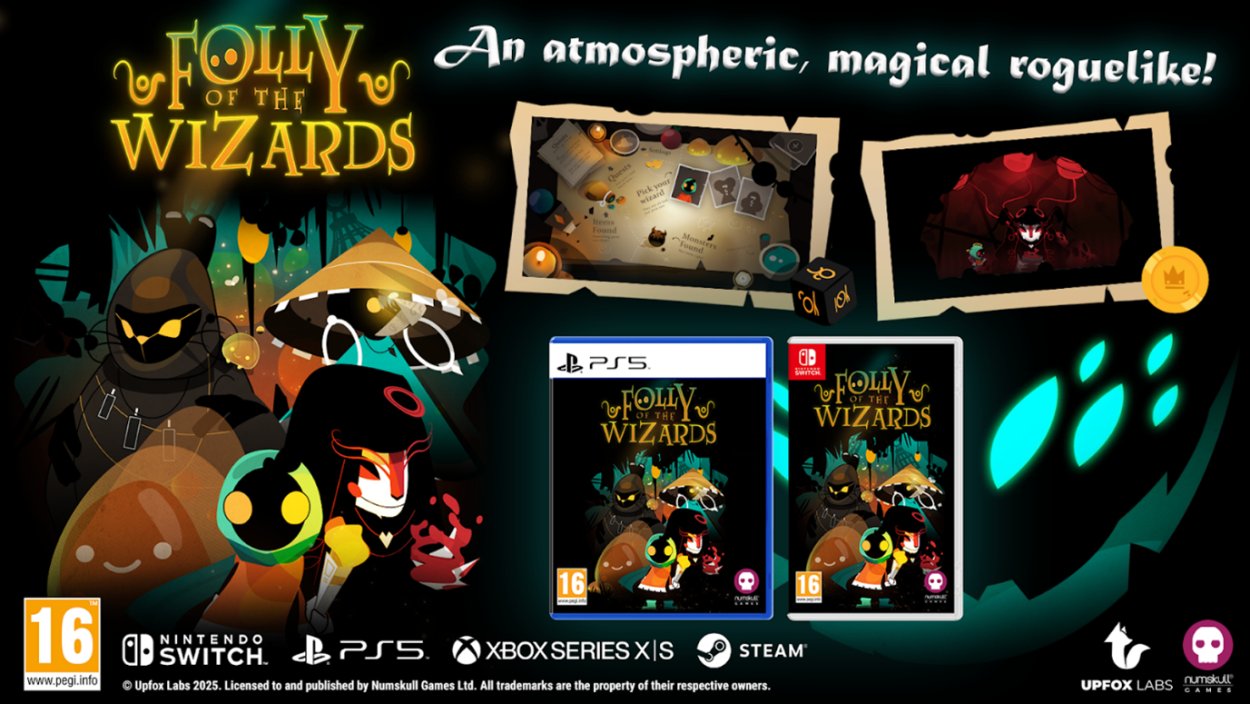 Folly Of The Wizards – nowa 2D roguelike z magią i chaosem