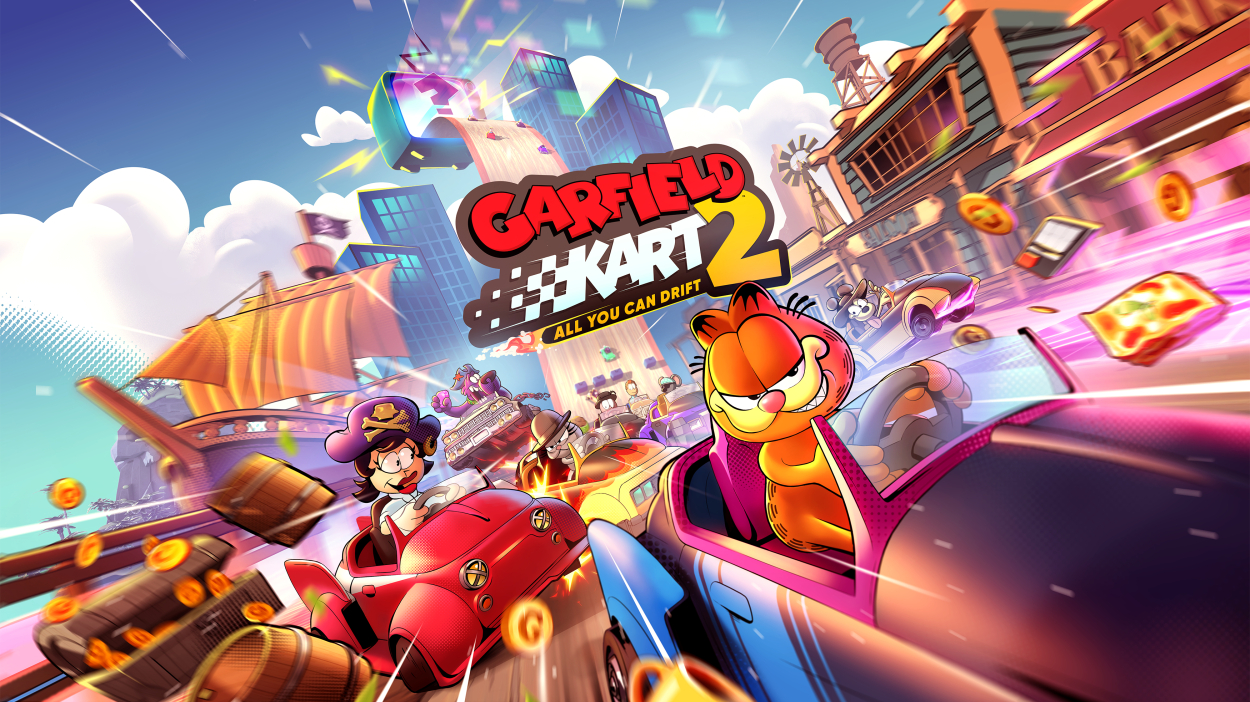 Garfield Kart 2 – All You Can Drift nadjeżdża z pełną prędkością