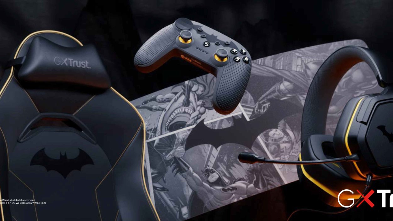 GXTrust Batman – nowa kolekcja gamingowa dla fanów Mrocznego Rycerza