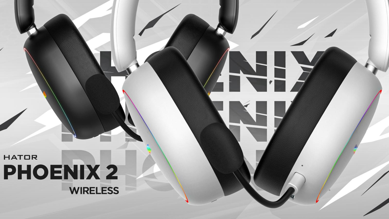 HATOR prezentuje nowe bezprzewodowe słuchawki dla graczy – Phoenix 2