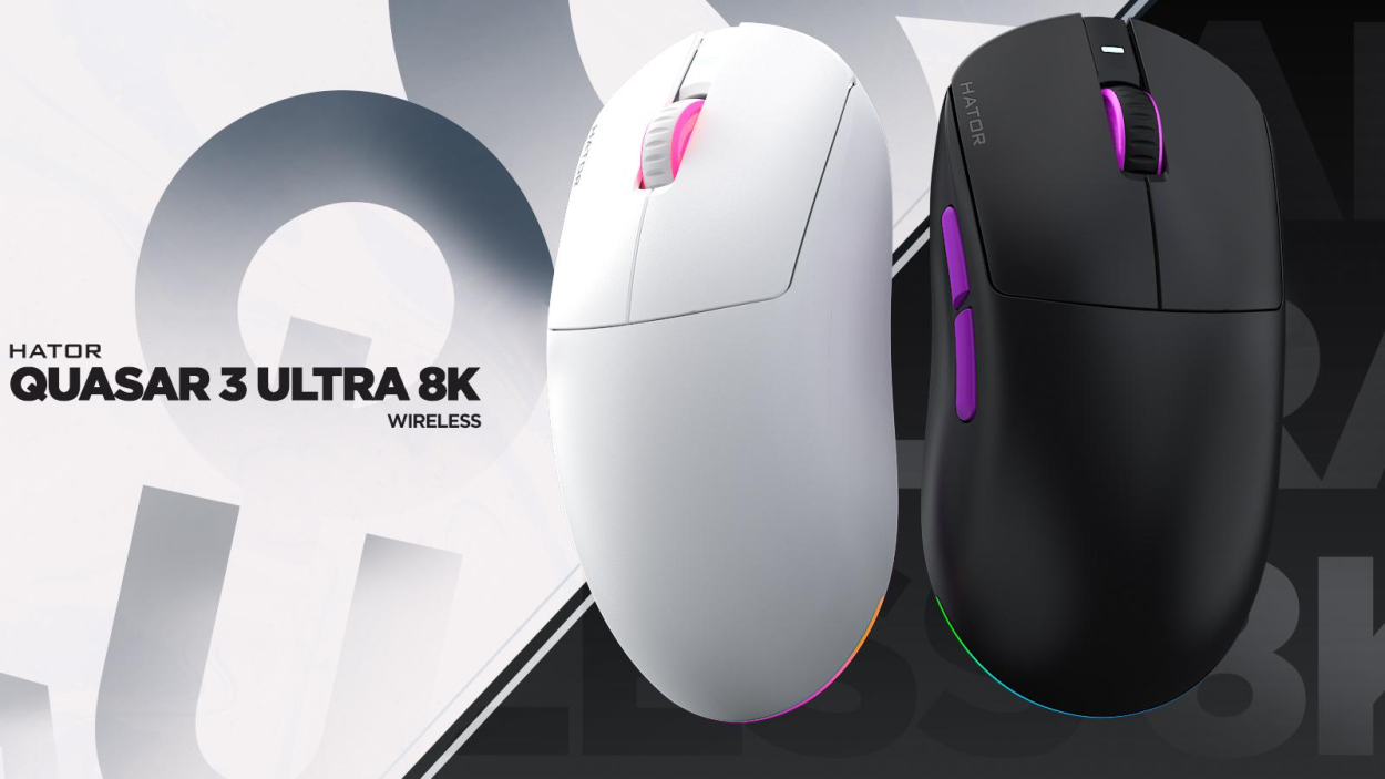 HATOR Quasar 3 – nowe myszki gamingowe w dwóch wersjach