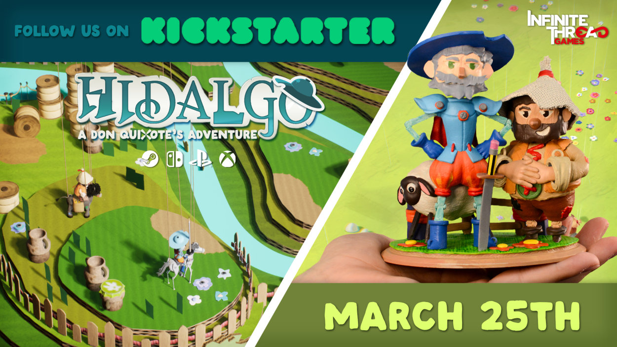 Hidalgo: Don Kichot w świecie papierowych dioram — ruszyła kampania na Kickstarterze