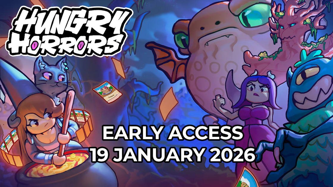 Hungry Horrors zadebiutuje w Steam Early Access 19 stycznia 2026