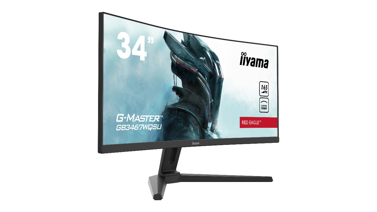 iiyama zaprezentowała 34-calowy monitor ultrapanoramiczny pod FPS-y: G-Master GB3467WQSU-B1