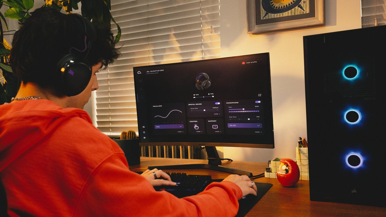 JBL Quantum 650 Wireless – słuchawki dla graczy z dźwiękiem przestrzennym