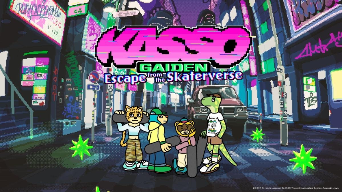 KASSO GAIDEN: Escape from the Skaterverse już dostępne na iOS i Android