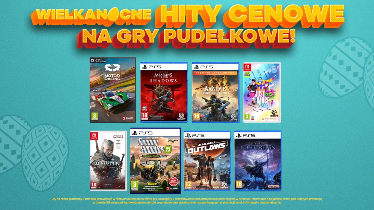 Kolejne gry dołączają do wielkanocnej promocji Cenegi