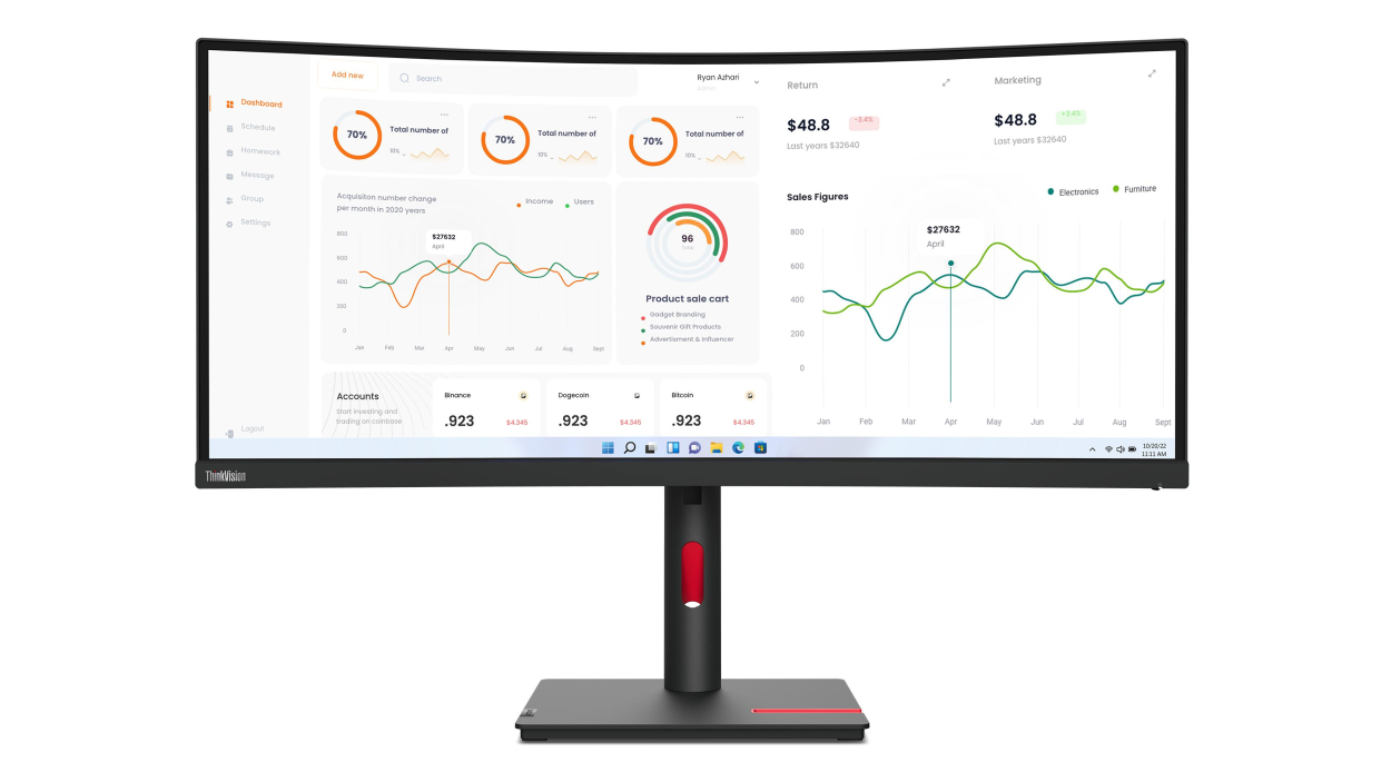 Lenovo stawia na AI – nowe komputery i monitory ThinkCentre i ThinkVision
