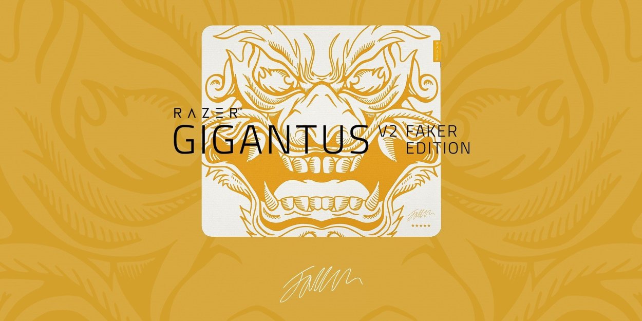 Limitowana podkładka Razer Gigantus V2 – Faker Edition dla fanów esportu