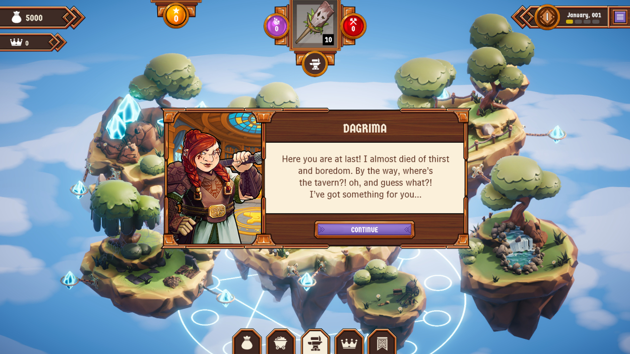 Magic Forge Tycoon nadchodzi na Steam — kowalski tycoon w świecie fantasy