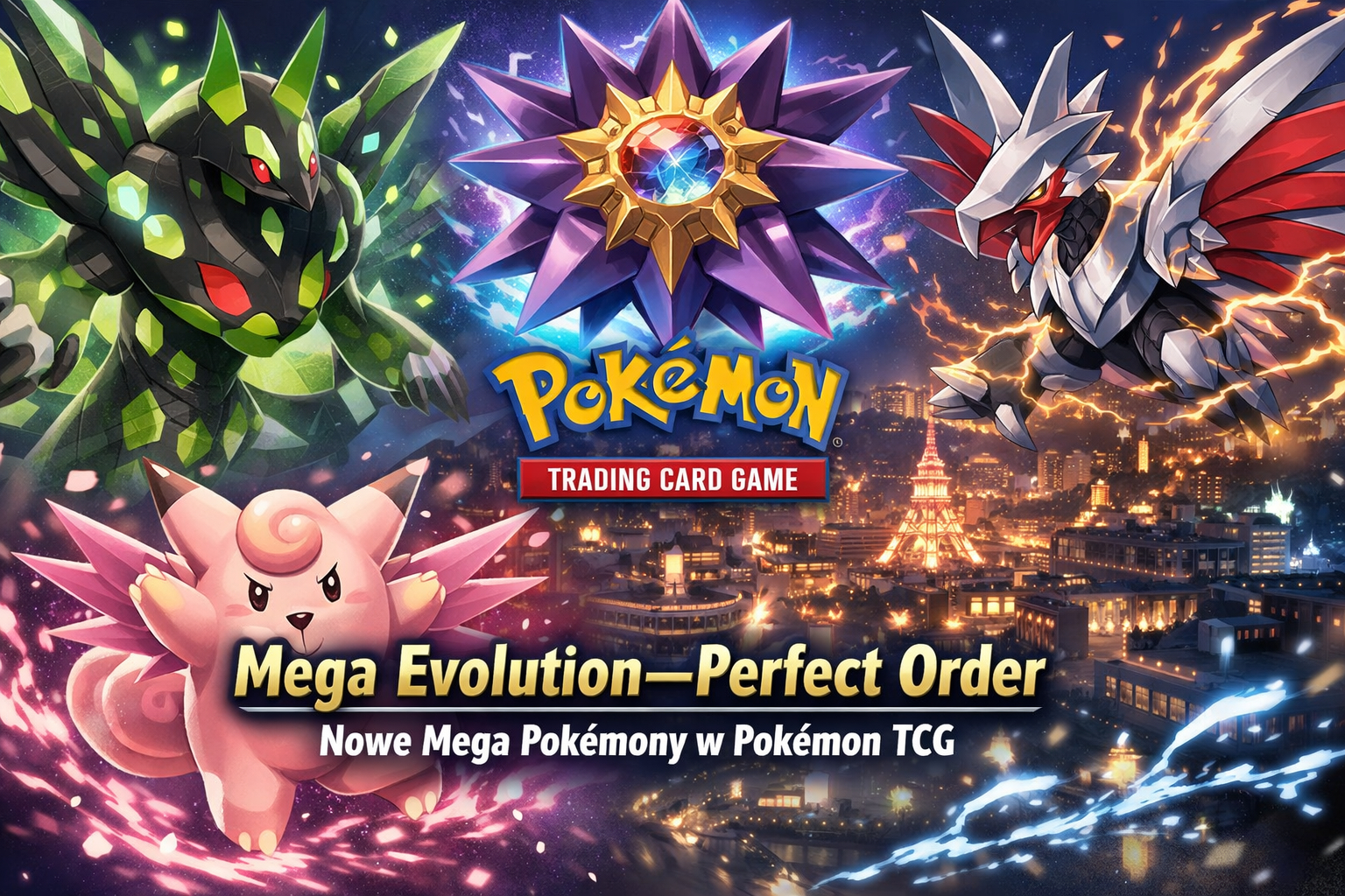 Mega Evolution—Perfect Order: nowe Mega Pokémony w Pokémon TCG