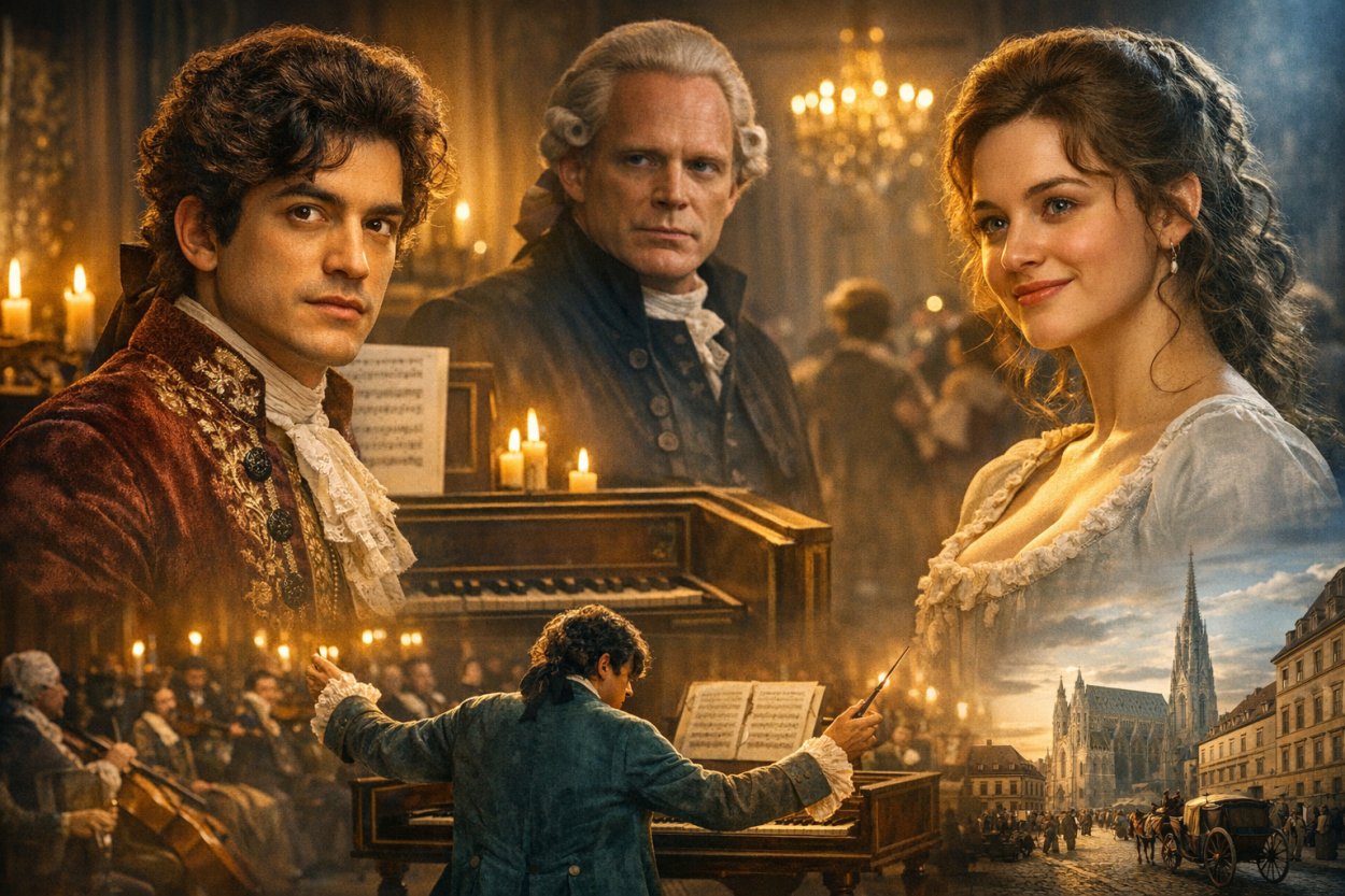 Miniserial Amadeus dostępny w Polsce na SkyShowtime