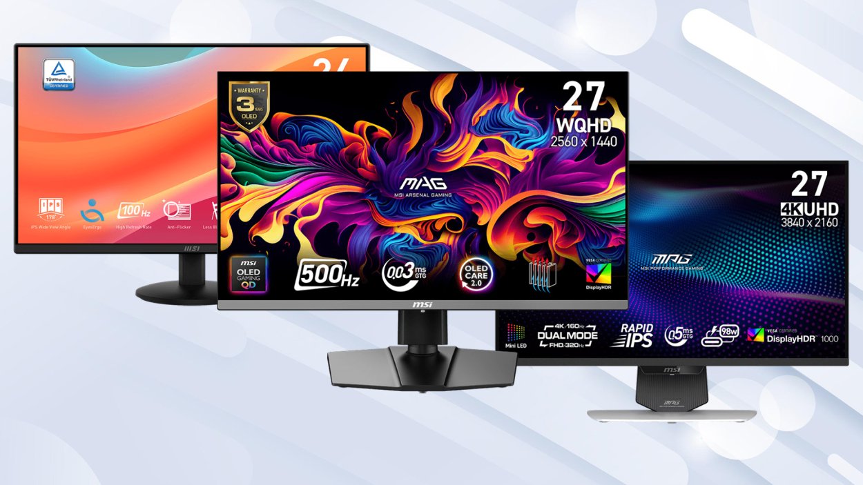 MSI prezentuje monitory QD-OLED z odświeżaniem 500 Hz i AI Care Sensor w Polsce