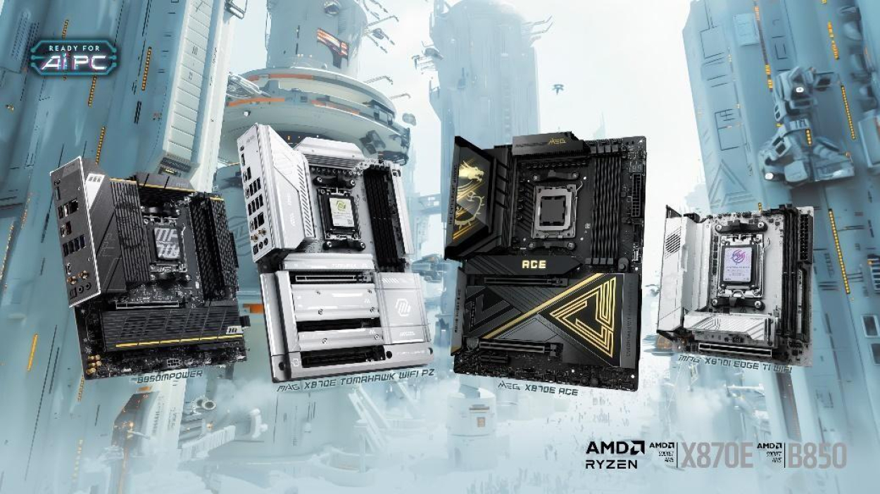 MSI prezentuje nowe płyty główne – moc, styl i wygoda montażu