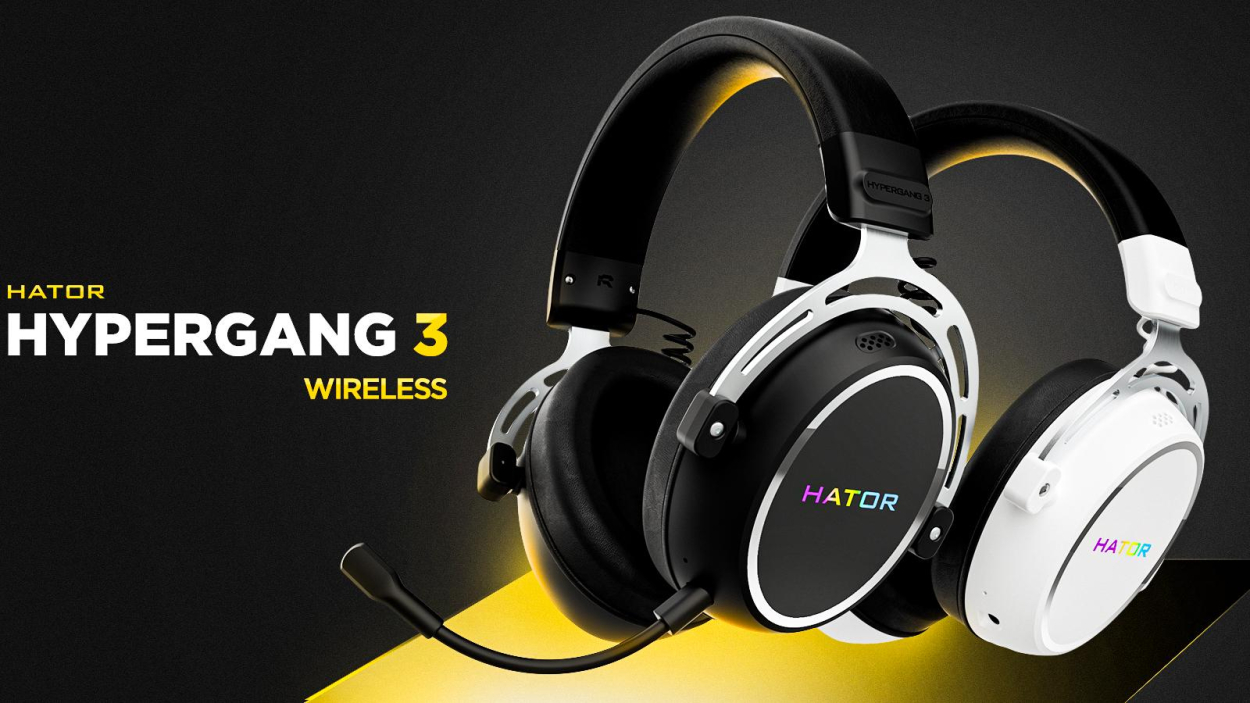 Nowa generacja słuchawek HATOR Hypergang 3 już dostępna