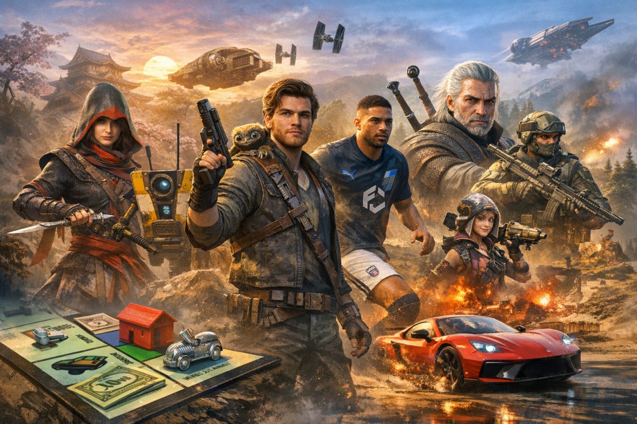 Noworoczna promocja na gry pudełkowe od Cenegi