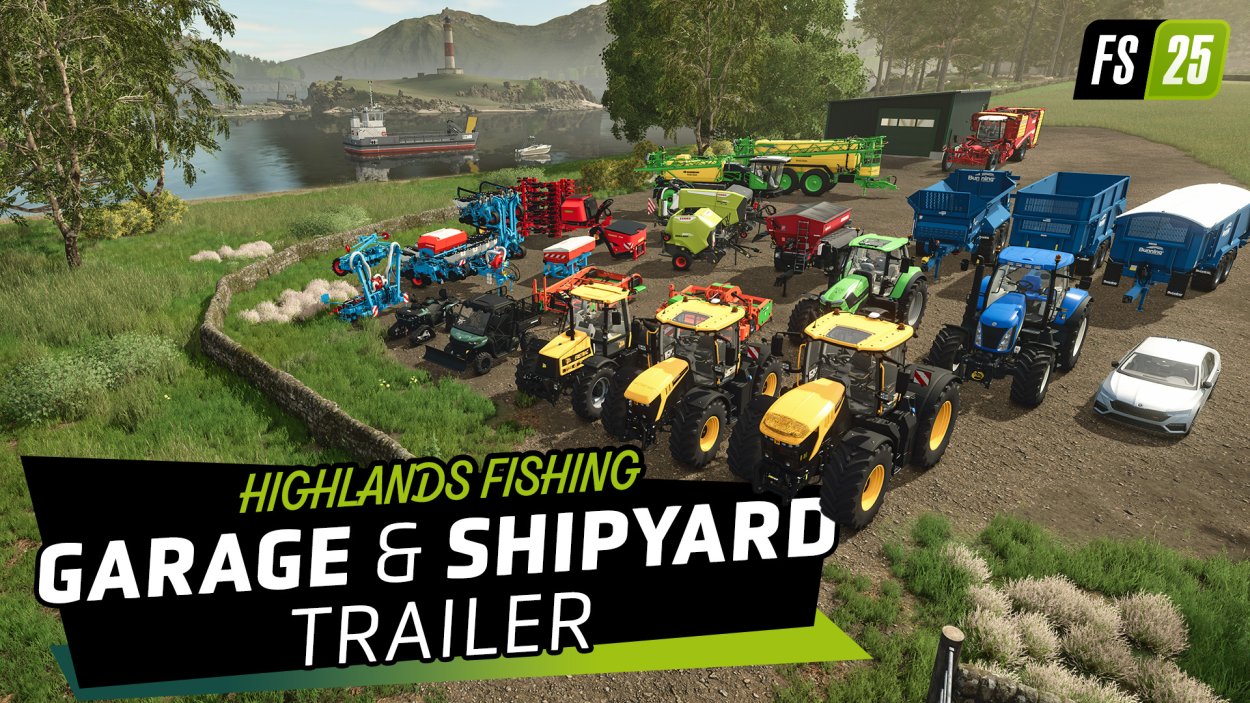 Nowy dodatek Highlands Fishing w Farming Simulator 25 z ponad 20 maszynami