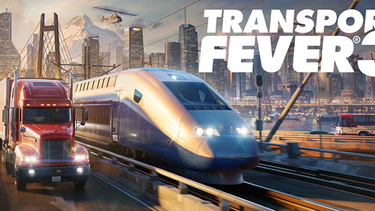 Pierwszy rzut oka na świat w grze Transport Fever 3
