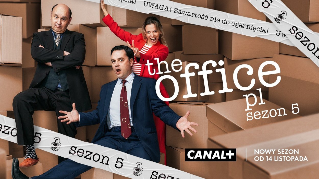 Premiera 5. sezonu THE OFFICE PL już w listopadzie w CANAL+