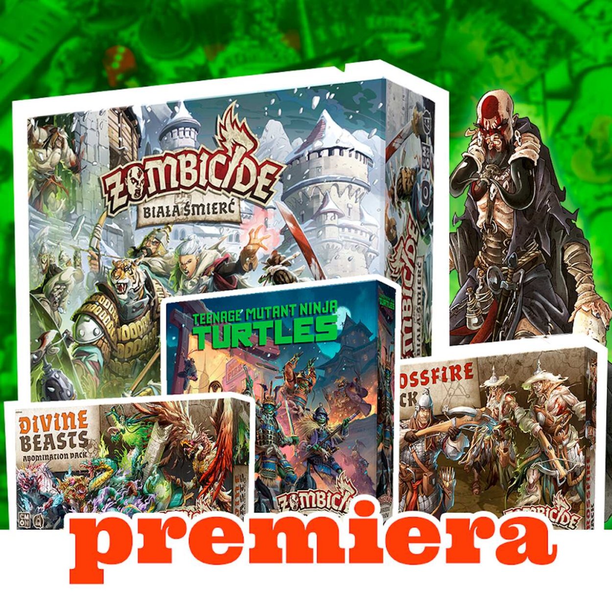 Premiera Zombicide: Biała Śmierć — finałowa odsłona serii fantasy