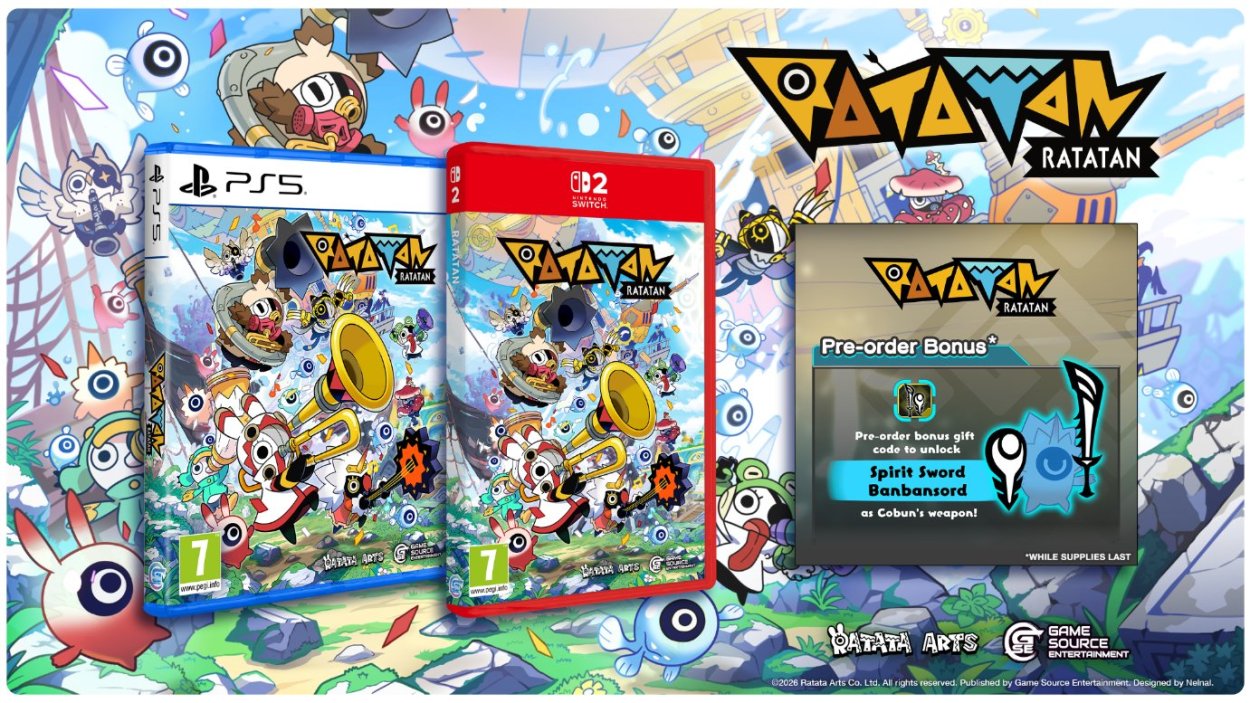 Ratatan trafia na PlayStation 5 i Nintendo Switch 2 w wersji pudełkowej!