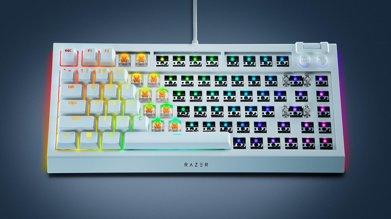 Razer BlackWidow V4 75% Barebones – nowy rozdział w świecie klawiatur