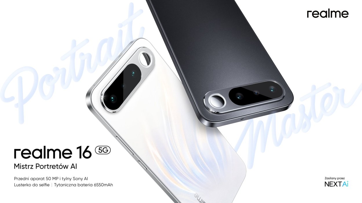 realme 16 5G – inteligentny mistrz portretów AI już w Polsce!