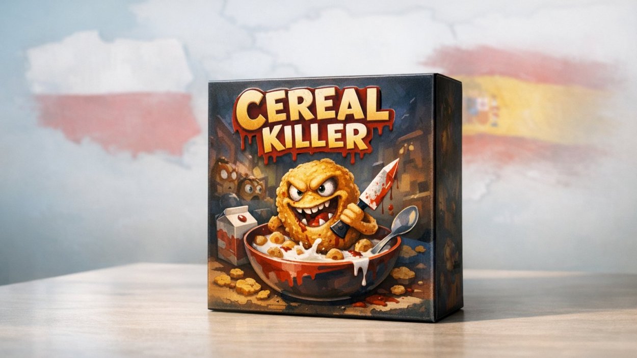 Red Square Games rozszerza dystrybucję planszówki Cereal Killer w Polsce