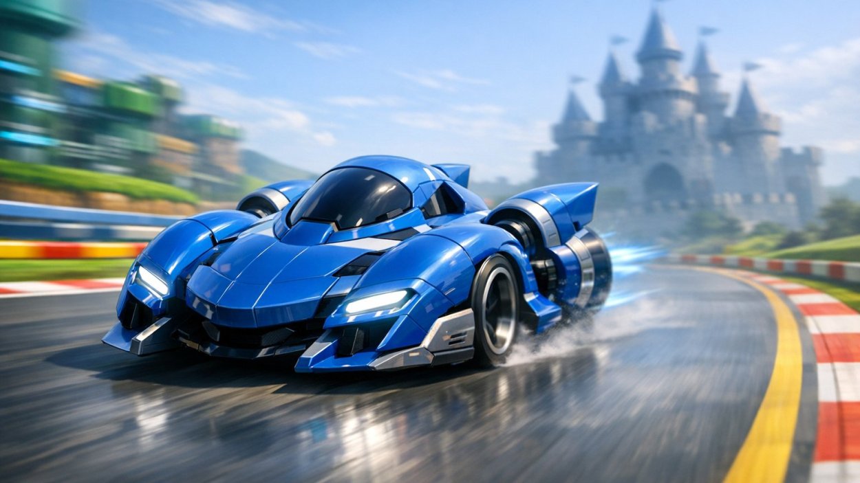 Sonic Racing: CrossWorlds z nowym pakietem Mega Man od SEGA