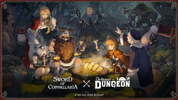 Sword of Convallaria wchodzi w crossover z Delicious in Dungeon