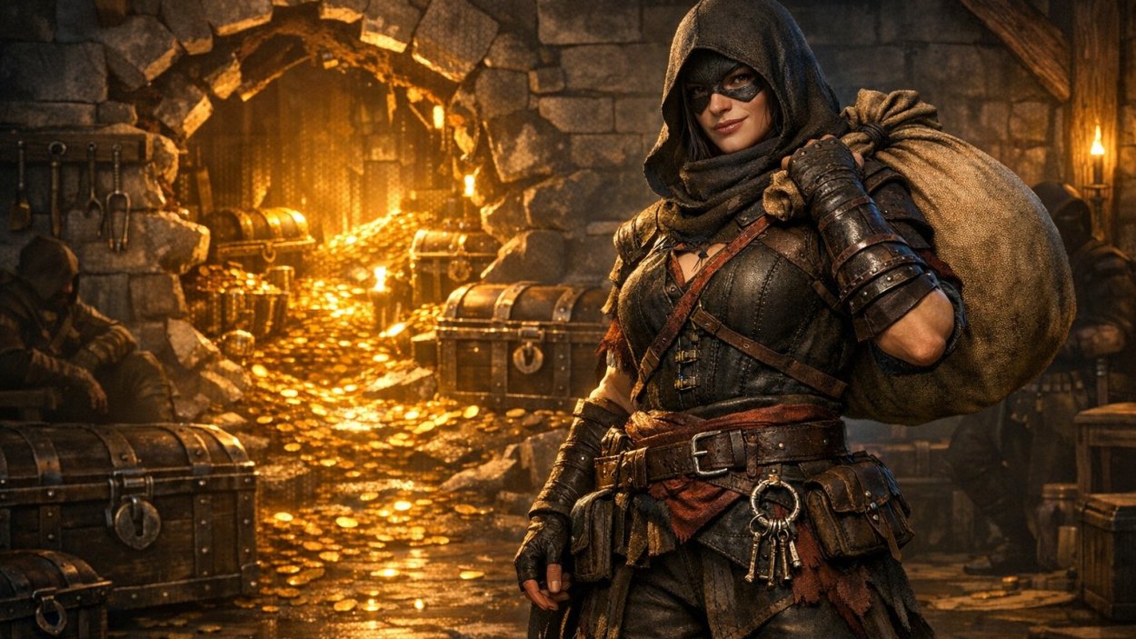 Thieves and Gold – dynamic 3D gra o średniowiecznych napadach na skarby