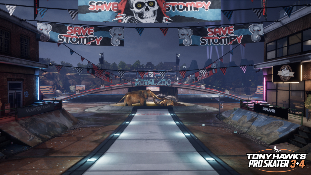 Tony Hawk’s Pro Skater™ 3 + 4: skatepark w zoo