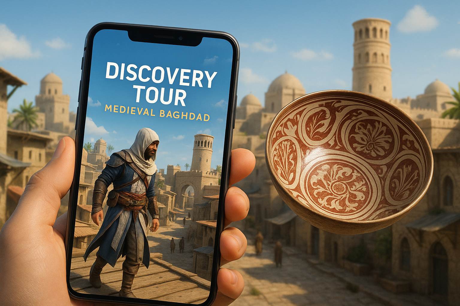 Ubisoft udostępnia mobilną aplikację Discovery Tour dla Assassin’s Creed Mirage